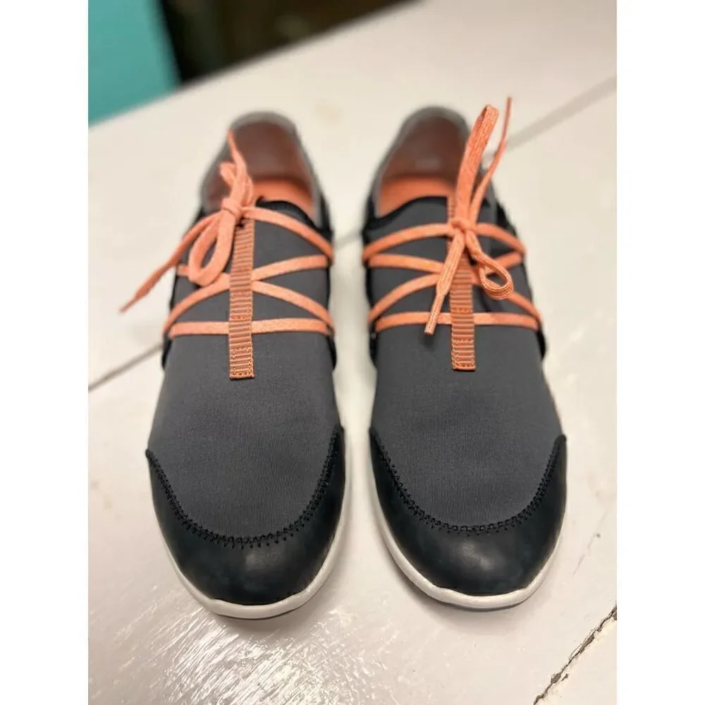 OluKai Women’s Miki Li’ Pavement/Black Quick-Drying Outdoor Shoes Size 11
